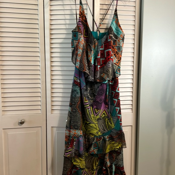 Laundry by design High Low Maxi Crisscross Back - Picture 1 of 6
